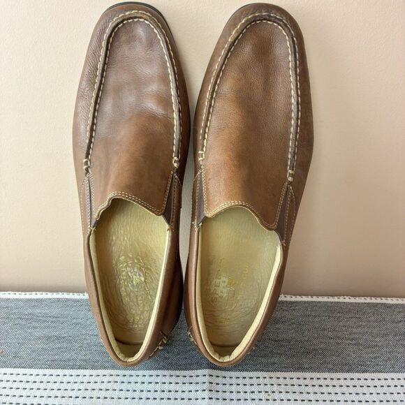 Sperry Top-Sider Mens Gold Boothbay Collection Brown Leather Loafer Size 11.5 main image 8